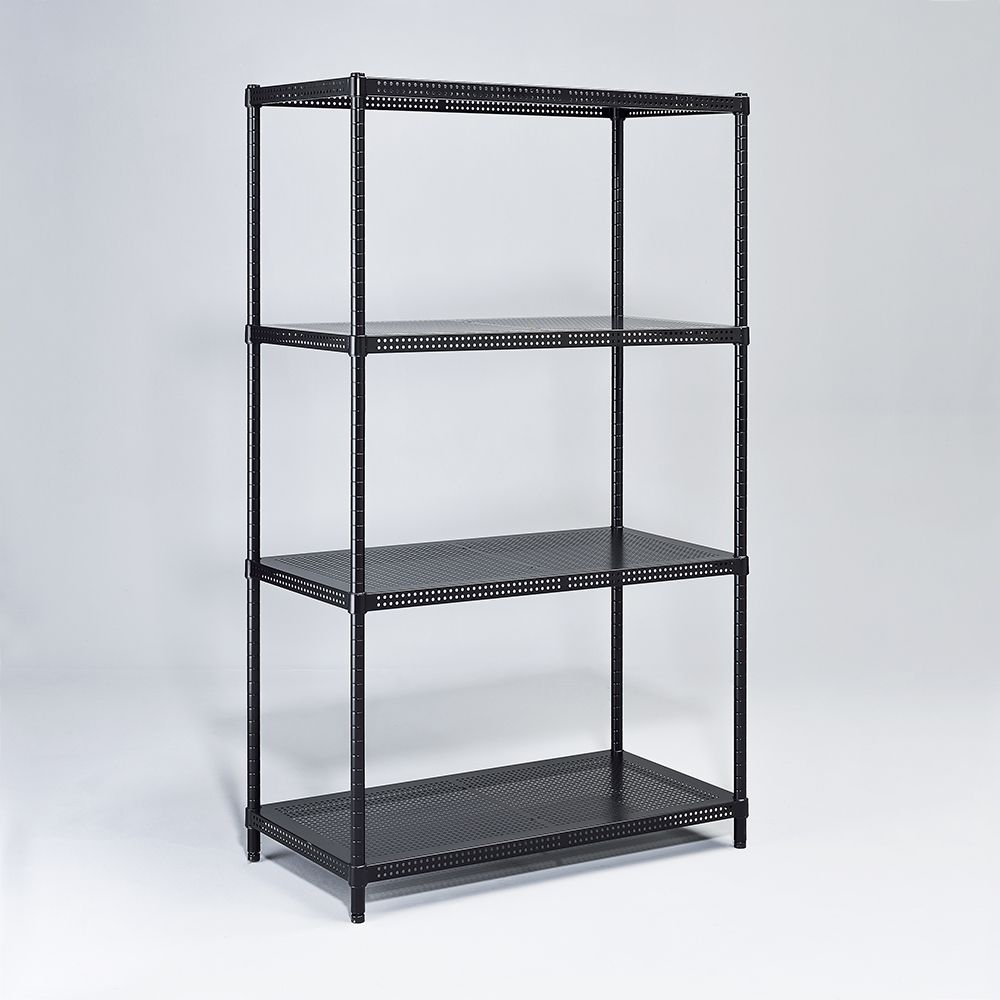 AAA 耐重沖孔式四層烤漆置物架 90x45x180cm - 2色可選