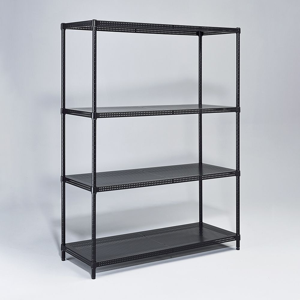 AAA 耐重沖孔式四層烤漆置物架 120x45x180cm - 2色可選