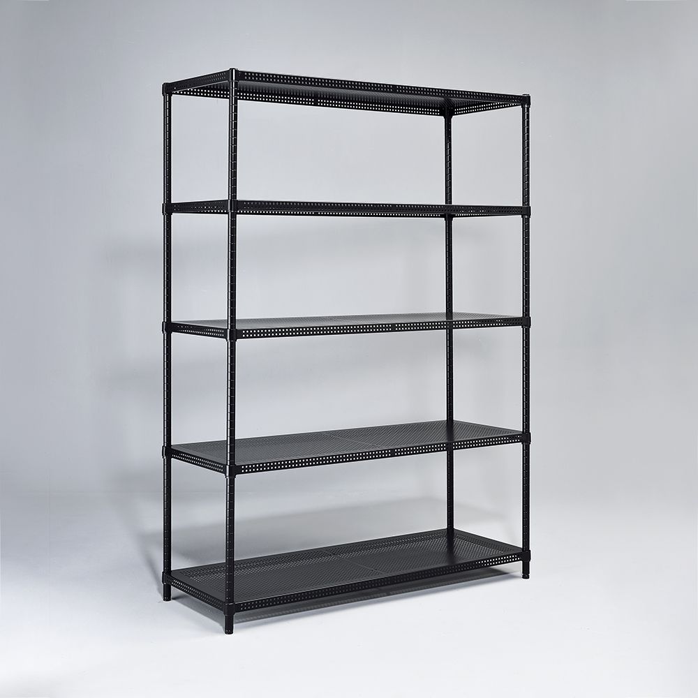 AAA 耐重沖孔式五層烤漆置物架 120x45x150cm - 2色可選