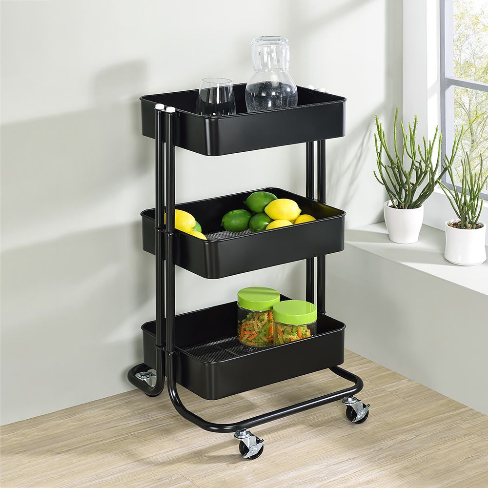 AAA 三層活動置物推車 - 2色可選