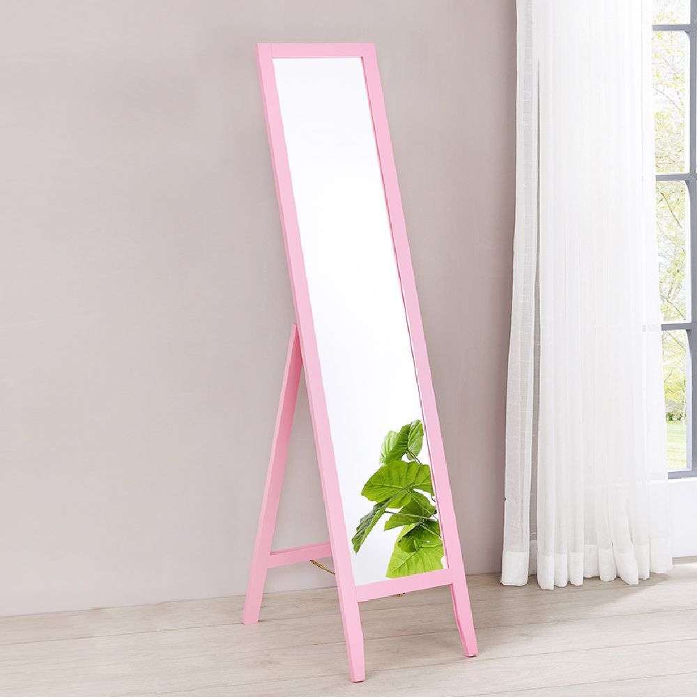 【福利品】AAA 松木美背全身立鏡 - 粉紅色