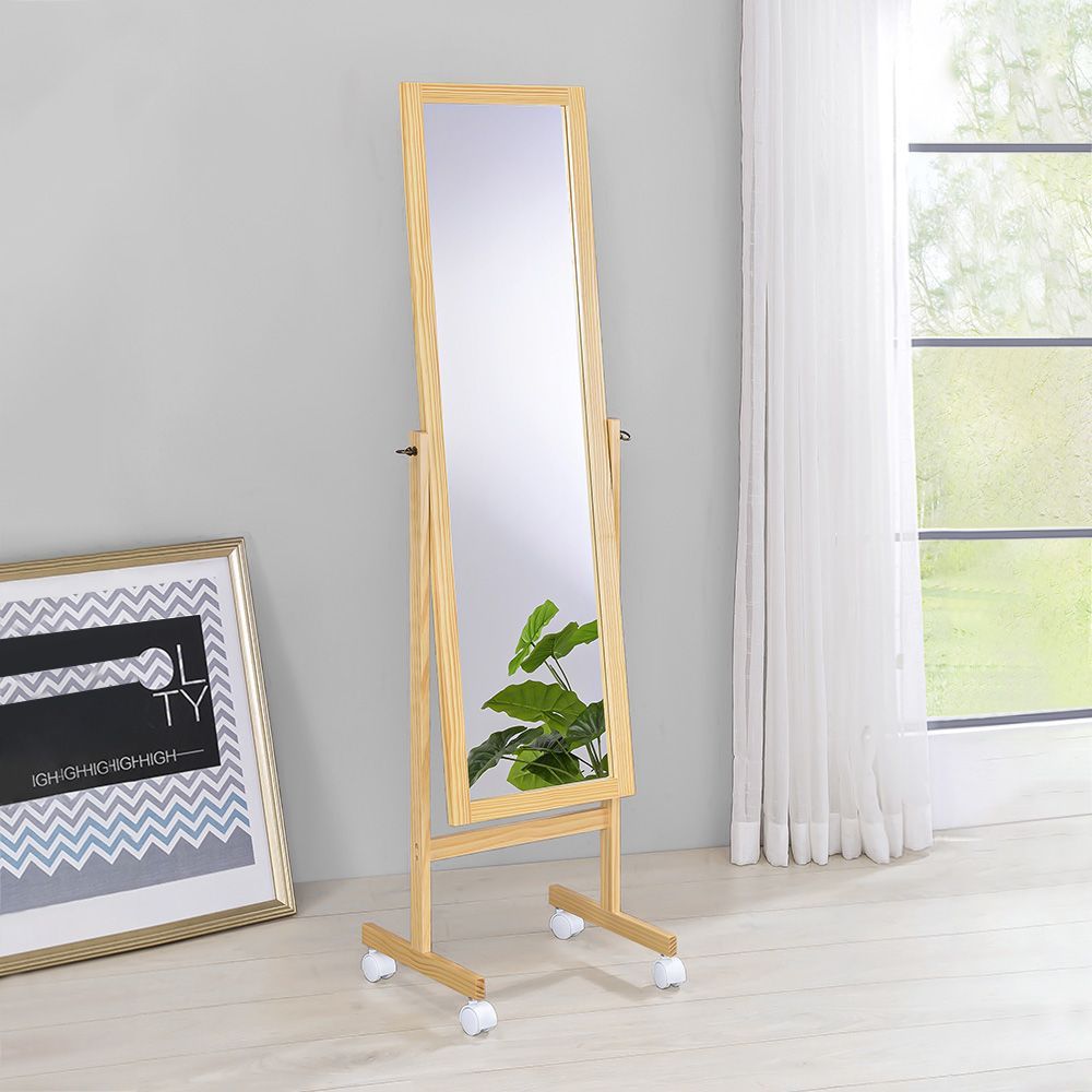 AAA 松木美背活動式全身立鏡 - 3色可選