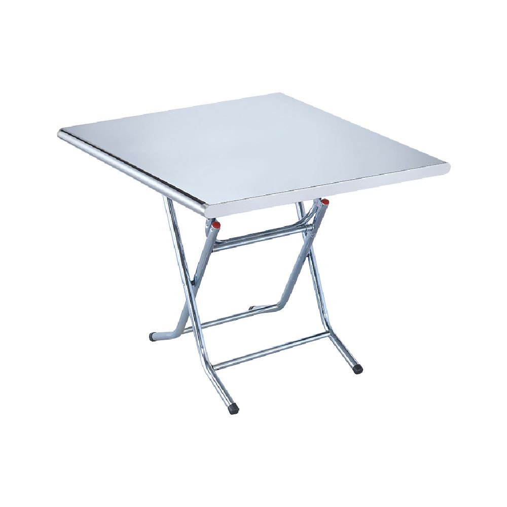 【福利品】AAA 3尺x3尺不鏽鋼摺合多用桌-方型款