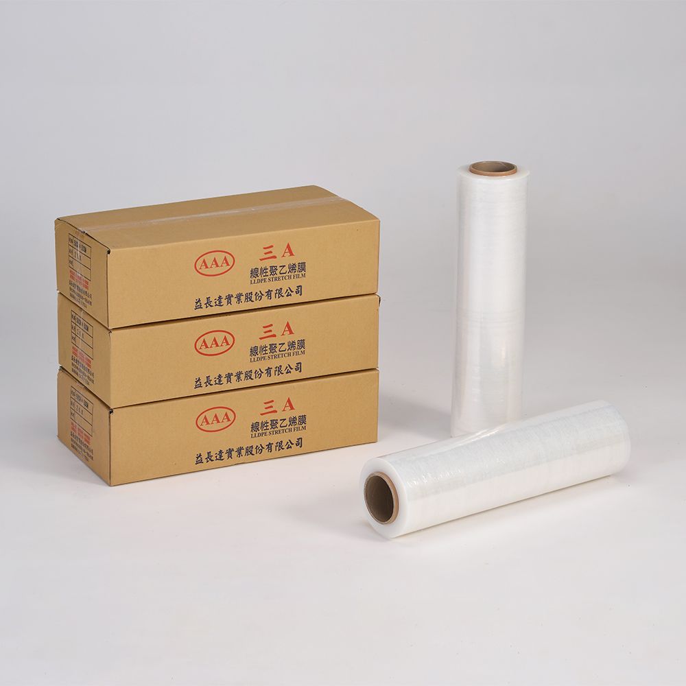 AAA 工業PE伸縮膜 16μ×50cm×500M (2支/1箱)