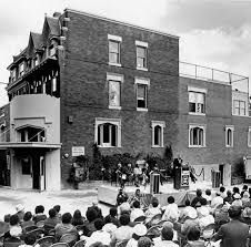 Historic photograph of Danzansky Funeral Parlor in Washington, D.C., circa early 1900s
