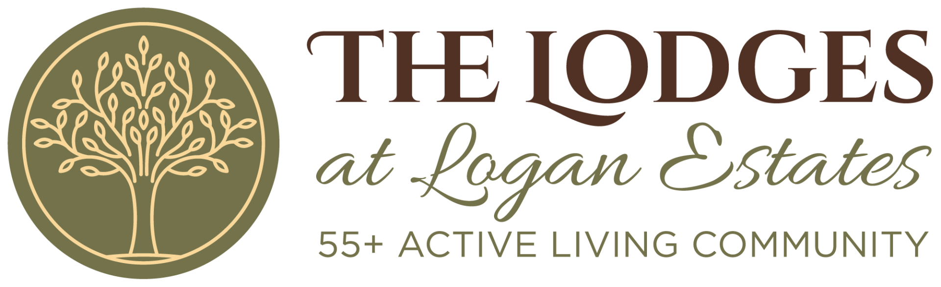 the lodges at logan estates logo