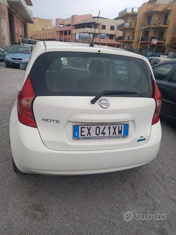 Nissan Note Bianca usata in vendita nell'autofficina di Palermo
