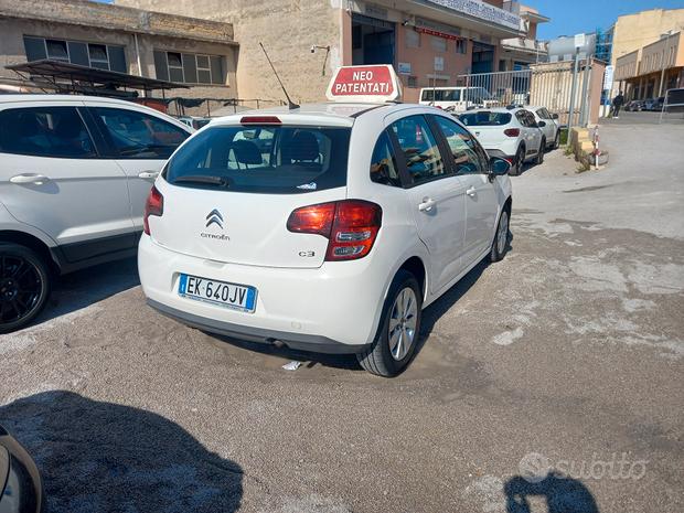 citroen c3 bianca usata in vendita in autofficina a Palermo