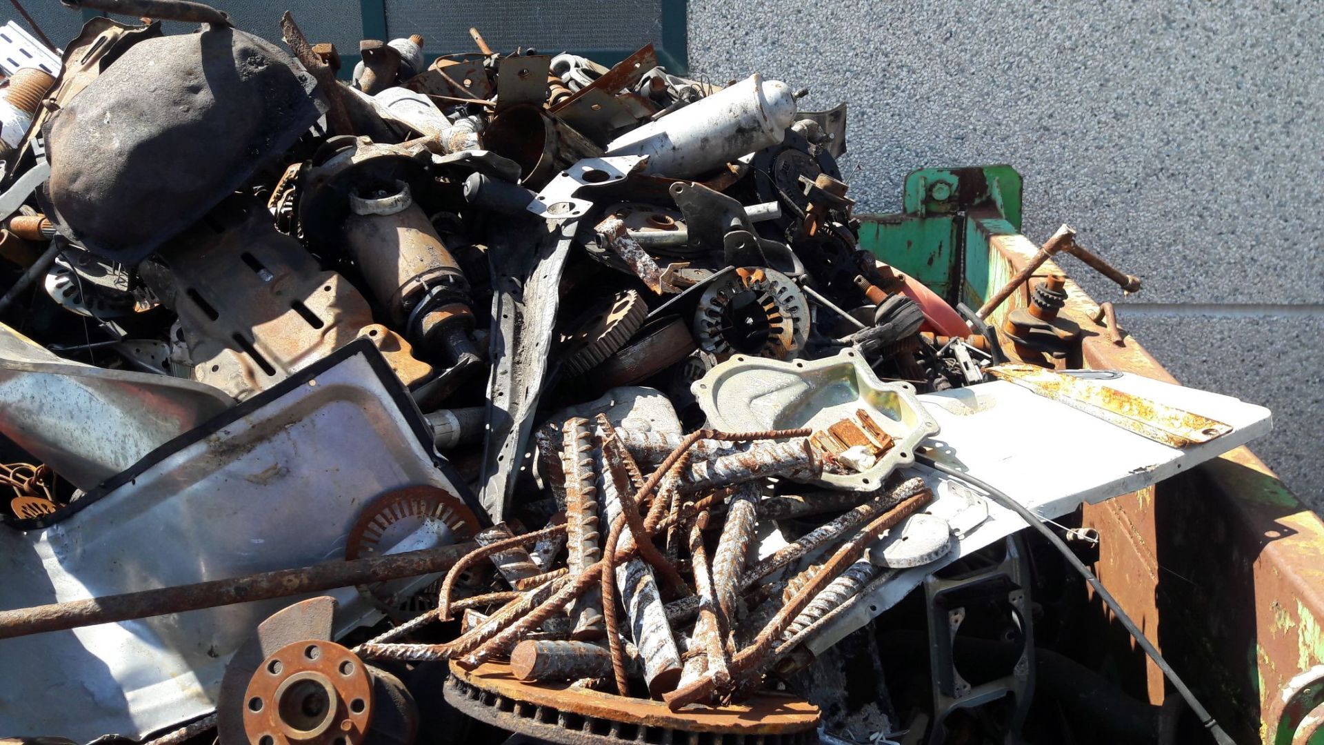 rottami e scarti in ferro