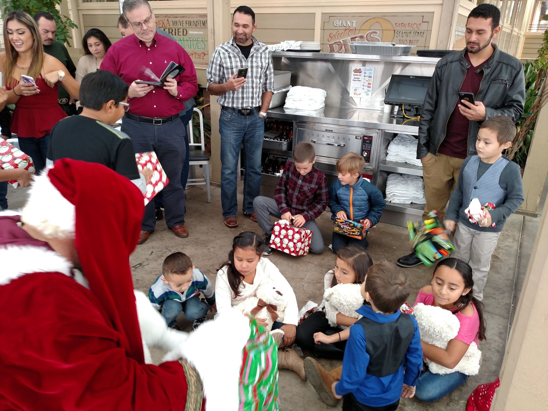 Santa and Kids Santa and Kids