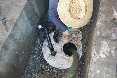 Pumping Out Septic Tank — Ontario, California — Quality Pumping Services Inc.