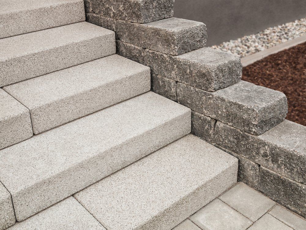 Staircase Made of Precast Concrete in Gray — Provide Concreting in Buderim, QLD