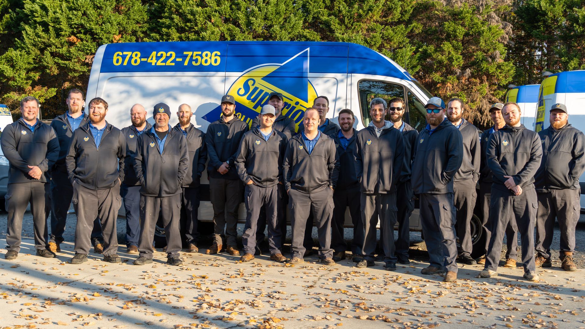 Superior Plumbing sewer line repair and replacement Acworth GA plumbing service truck