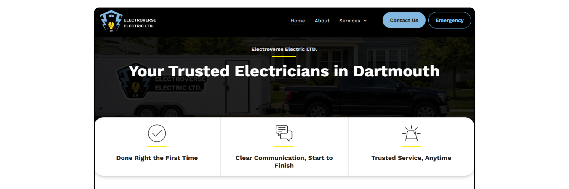 Electroverse Electric Website