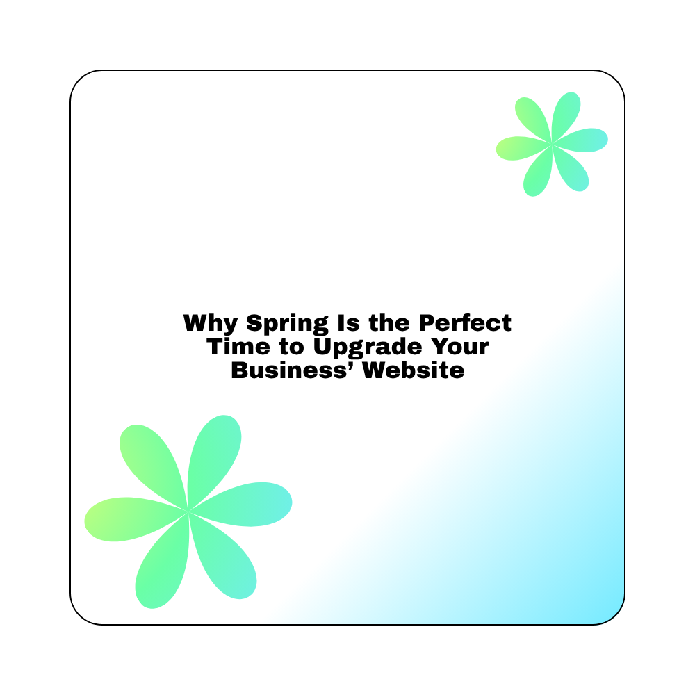 Spring is the time to upgrade