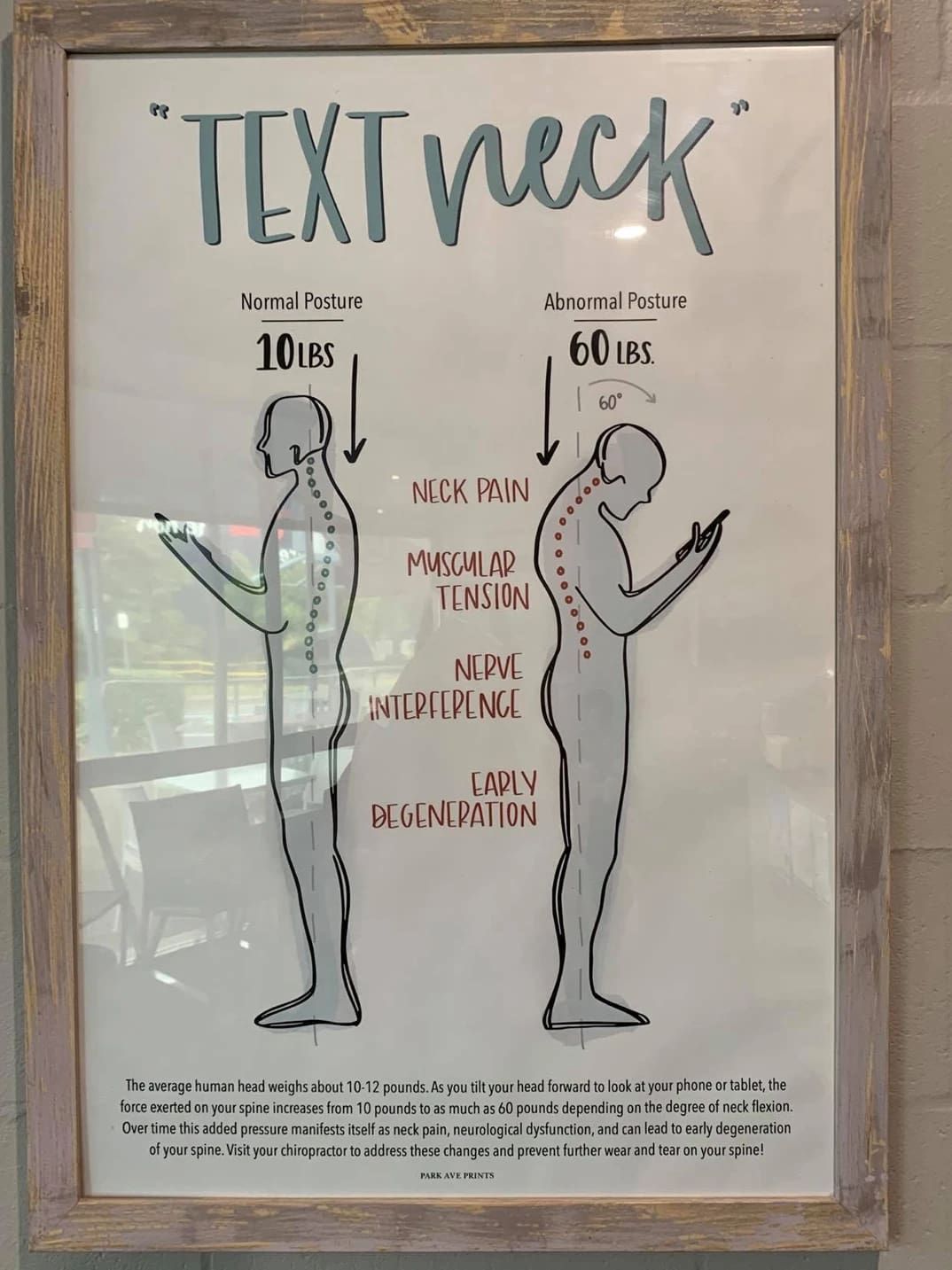A Drawing of a Person Looking at a Cell Phone — Anderson Family Chiropractic Health Centre in Mount Pleasant, QLD