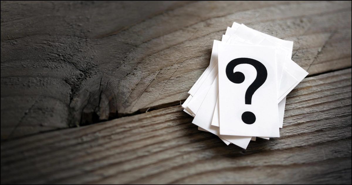 A Stack of Cards With a Question Mark on Them — Anderson Family Chiropractic Health Centre in Mount Pleasant, QLD