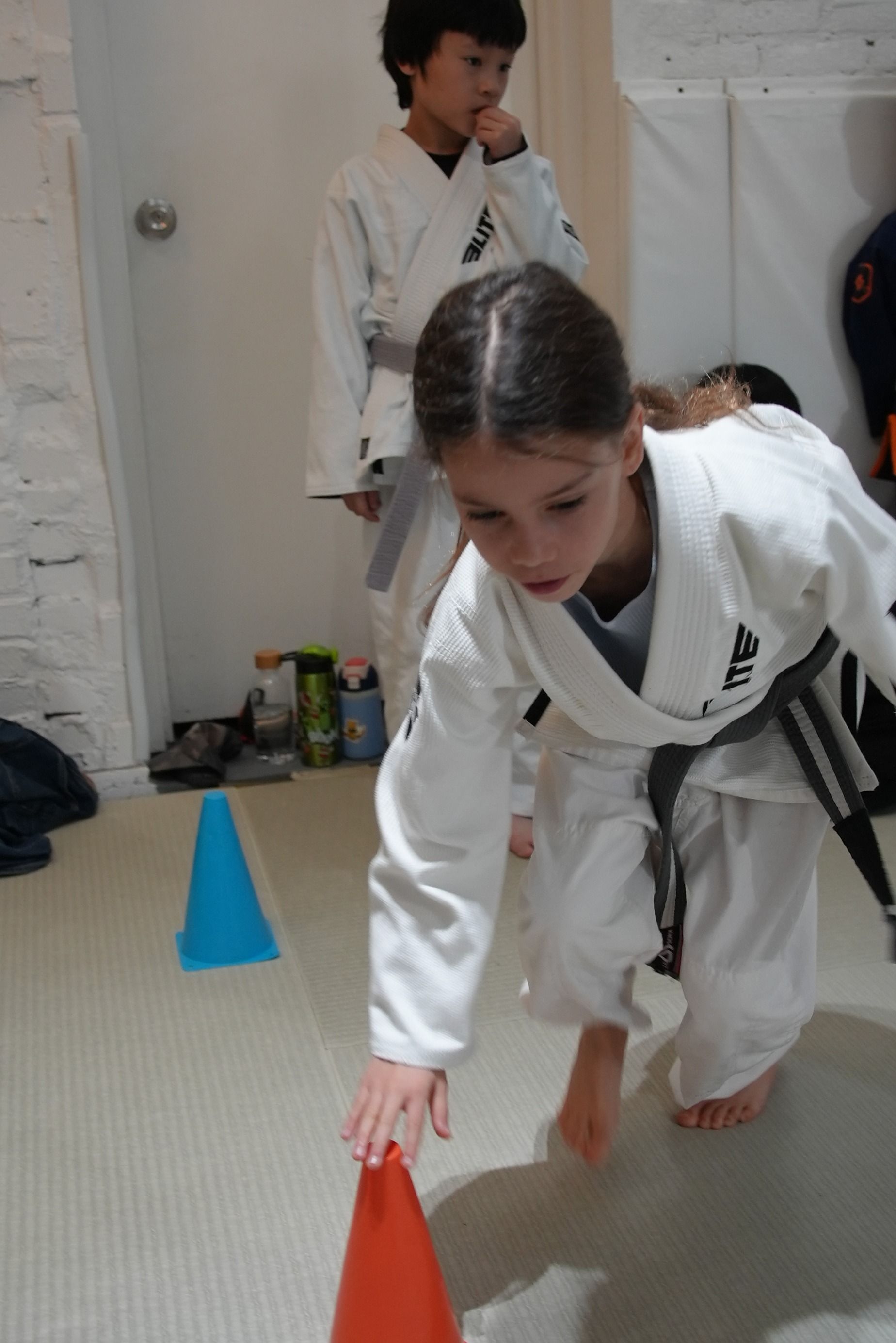Kids training Youth Brazilian Jiu-Jitsu at Range Brazilian Jiu-Jitsu NYC in New York, NY.