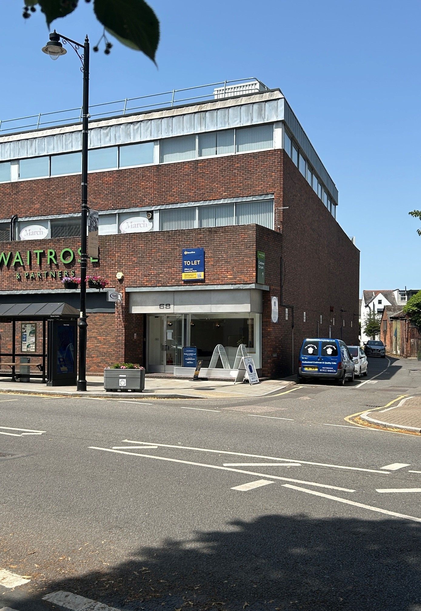 Marlborough House, 68 High Street, Weybridge, where Fundamentally First Aid Ltd operates