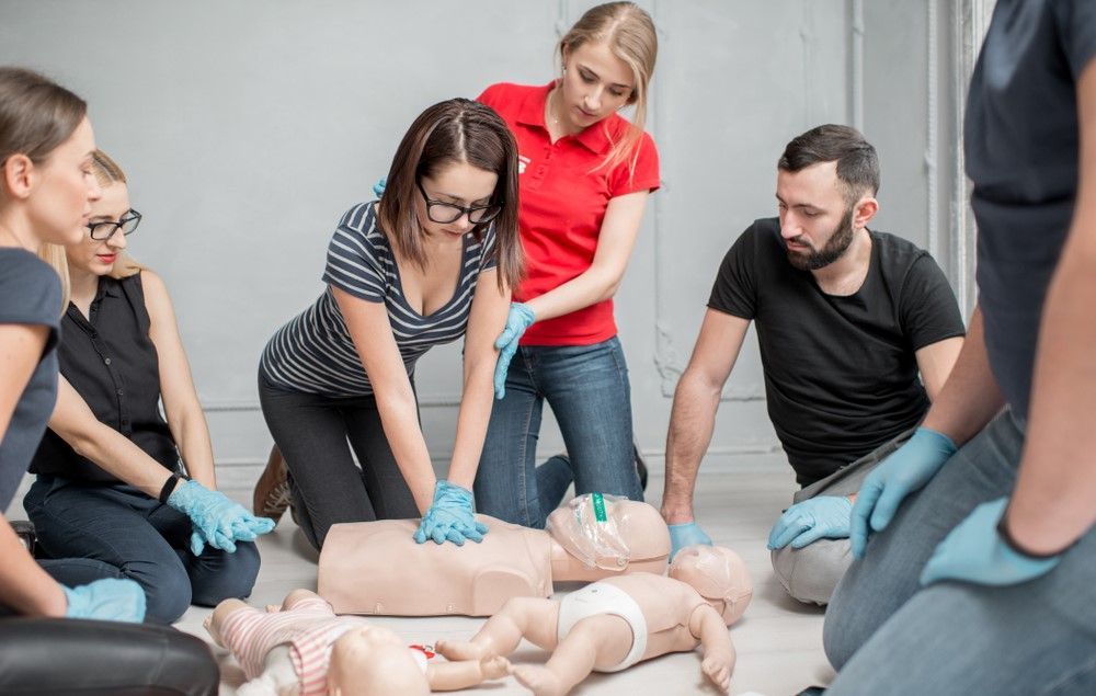 Group Learning CPR on Dummies