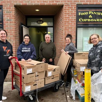 people transporting boxes