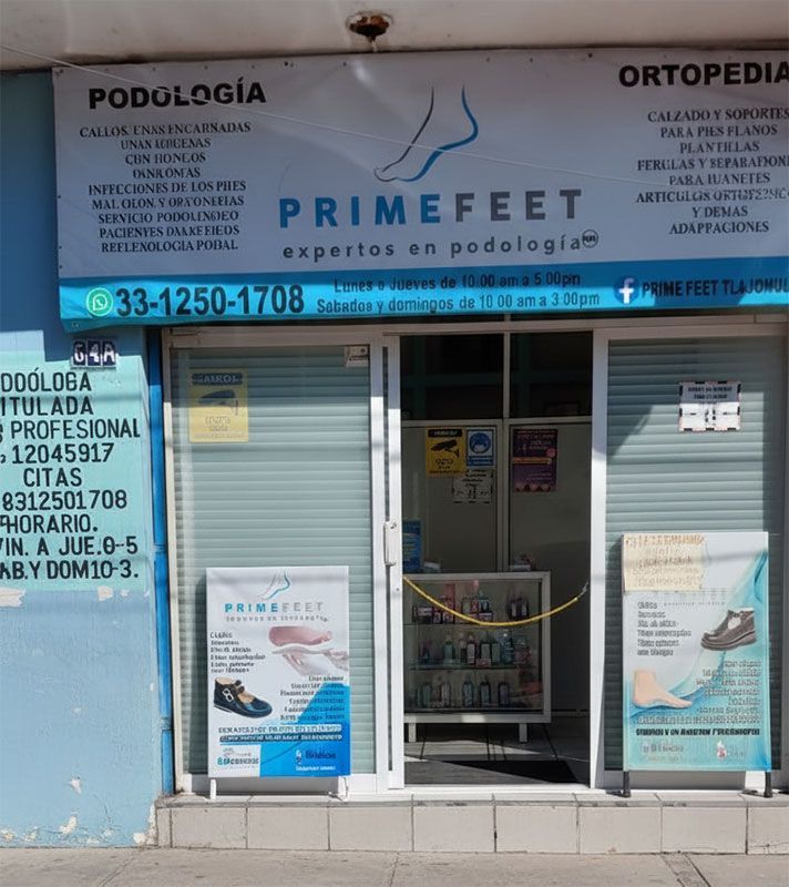 PRIME FEET EXPERTO EN PODOLOGIA