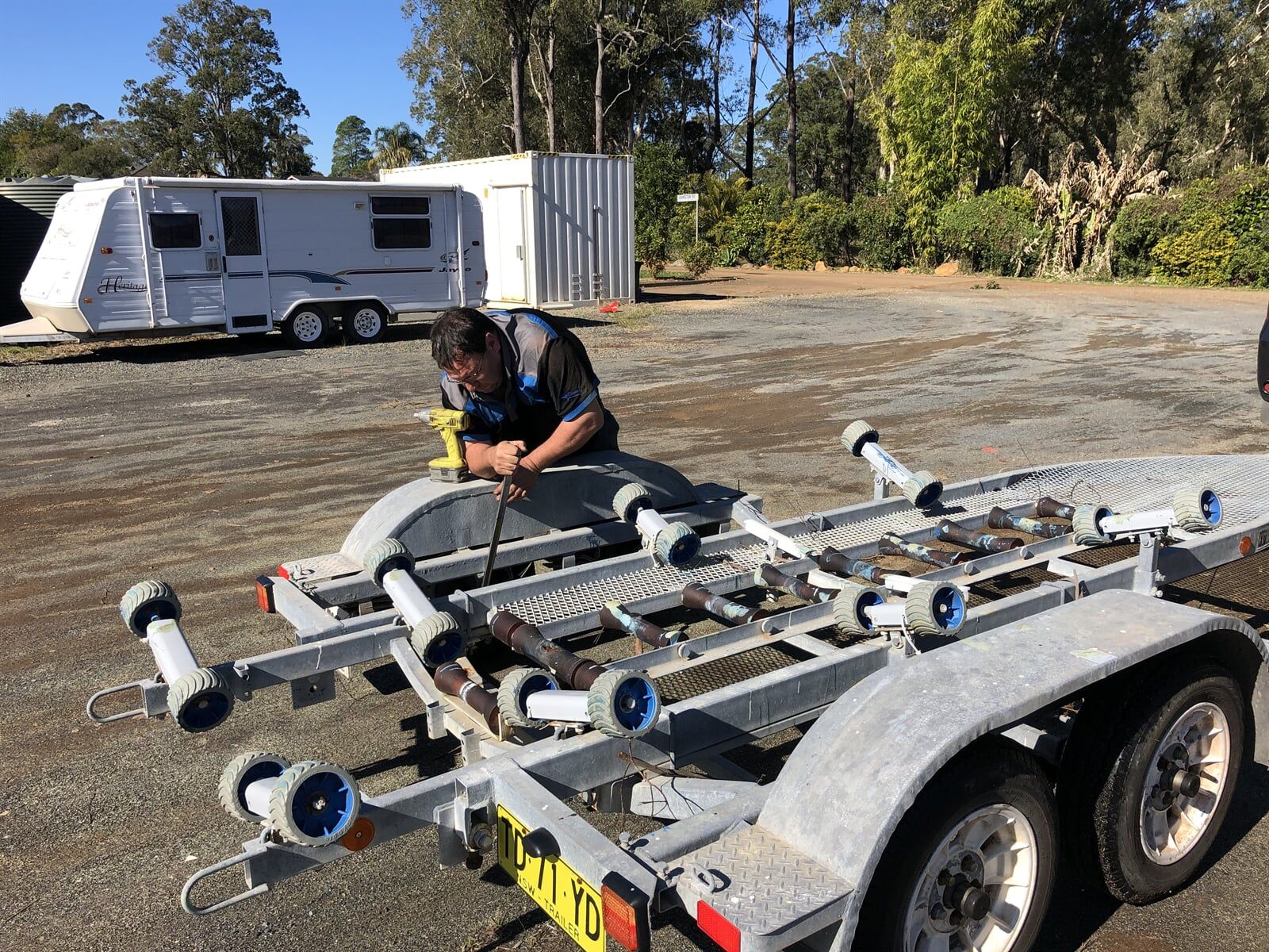 Boat trailer repairs - Port Macquarie