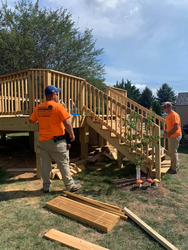 Stair Installation — Hagerstown, MD — Potomac Grounds Care