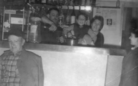 foto storica dello staff del ristorante