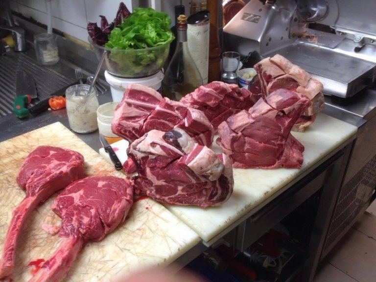 carne fresca del ristorante
