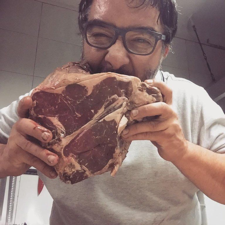 cuoco carne fresca