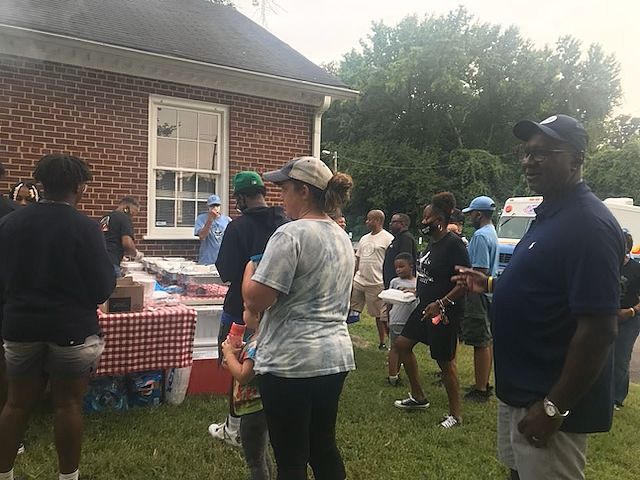 A LCRC outdoor community event.