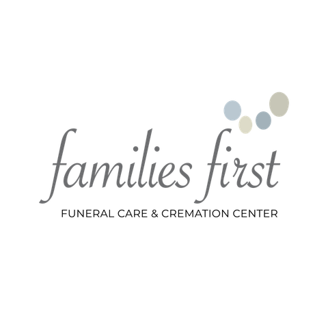 A logo for families first cremation and funeral at edwards