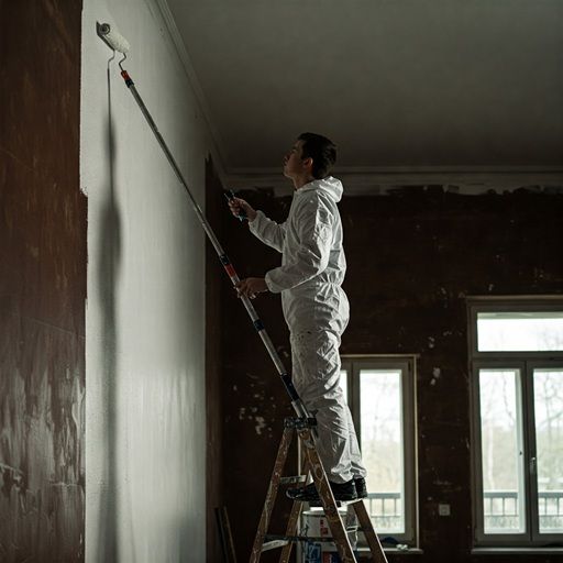 Industrial interior painting