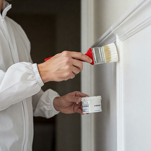 Commercial interior wall painting