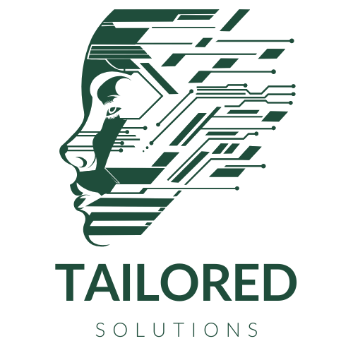 A logo for a company called tailored solutions