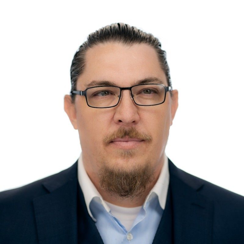 Looking up at a tall building with a lot of windows