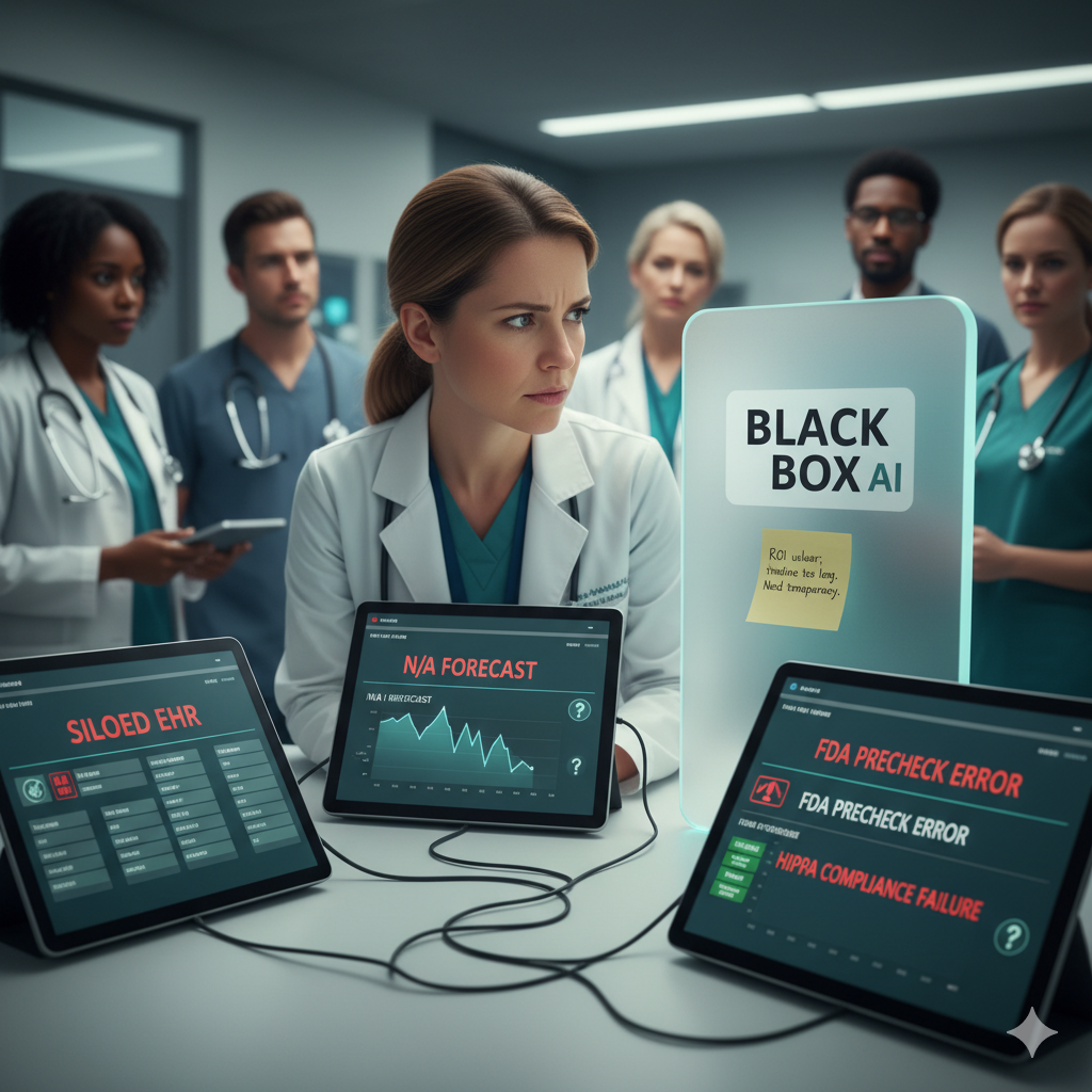 A man and a woman are talking in a conference room.