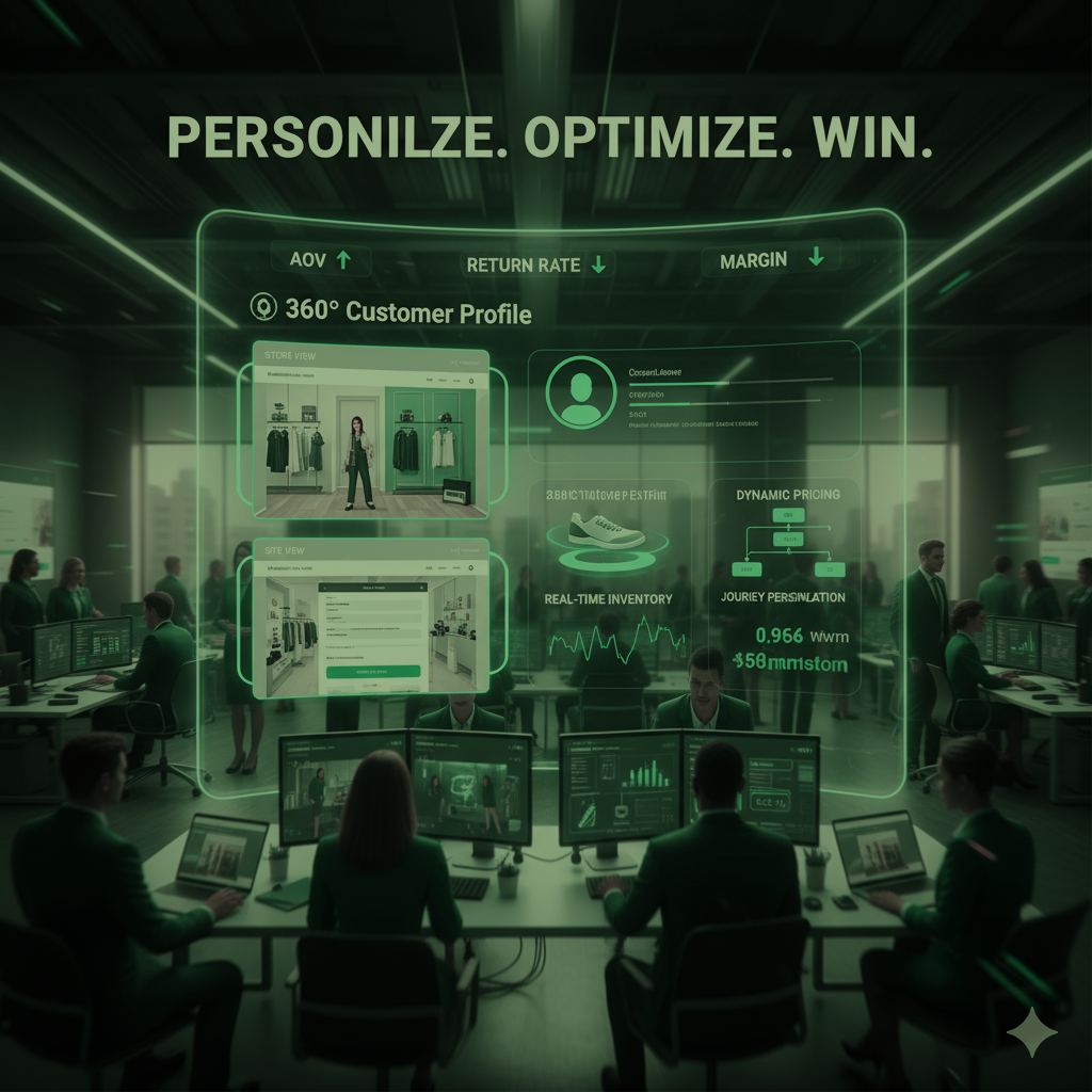 A black and white photo of a shopping mall with people walking around.