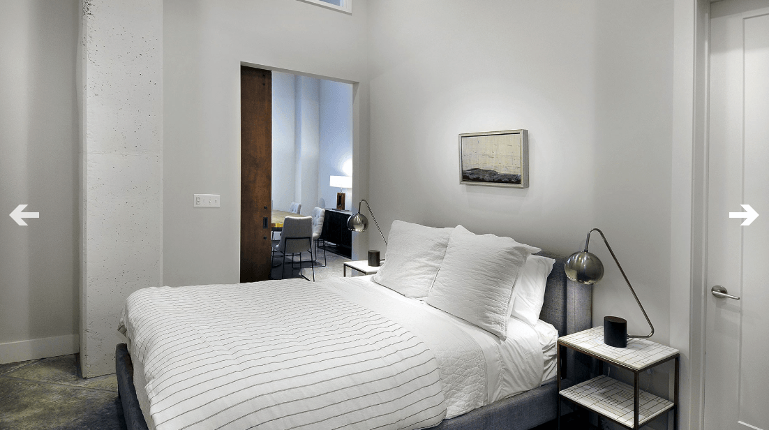 North and Line Loft Modern Bedroom