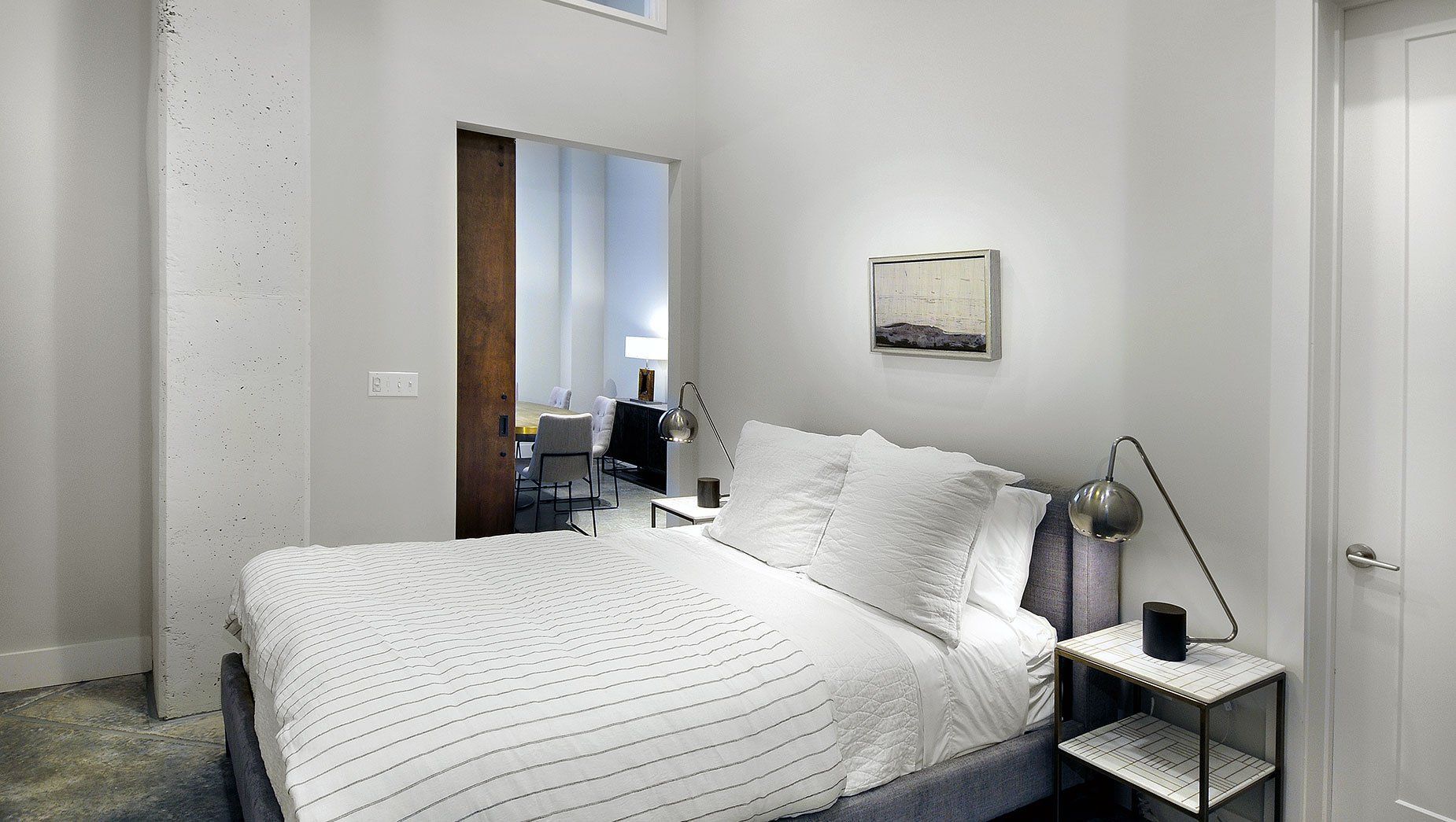 North and Line Modern Apartment Bedroom