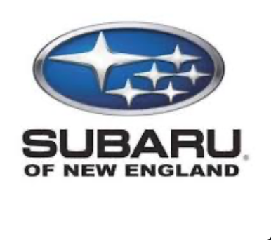 Subaru logo with blue oval and stars,