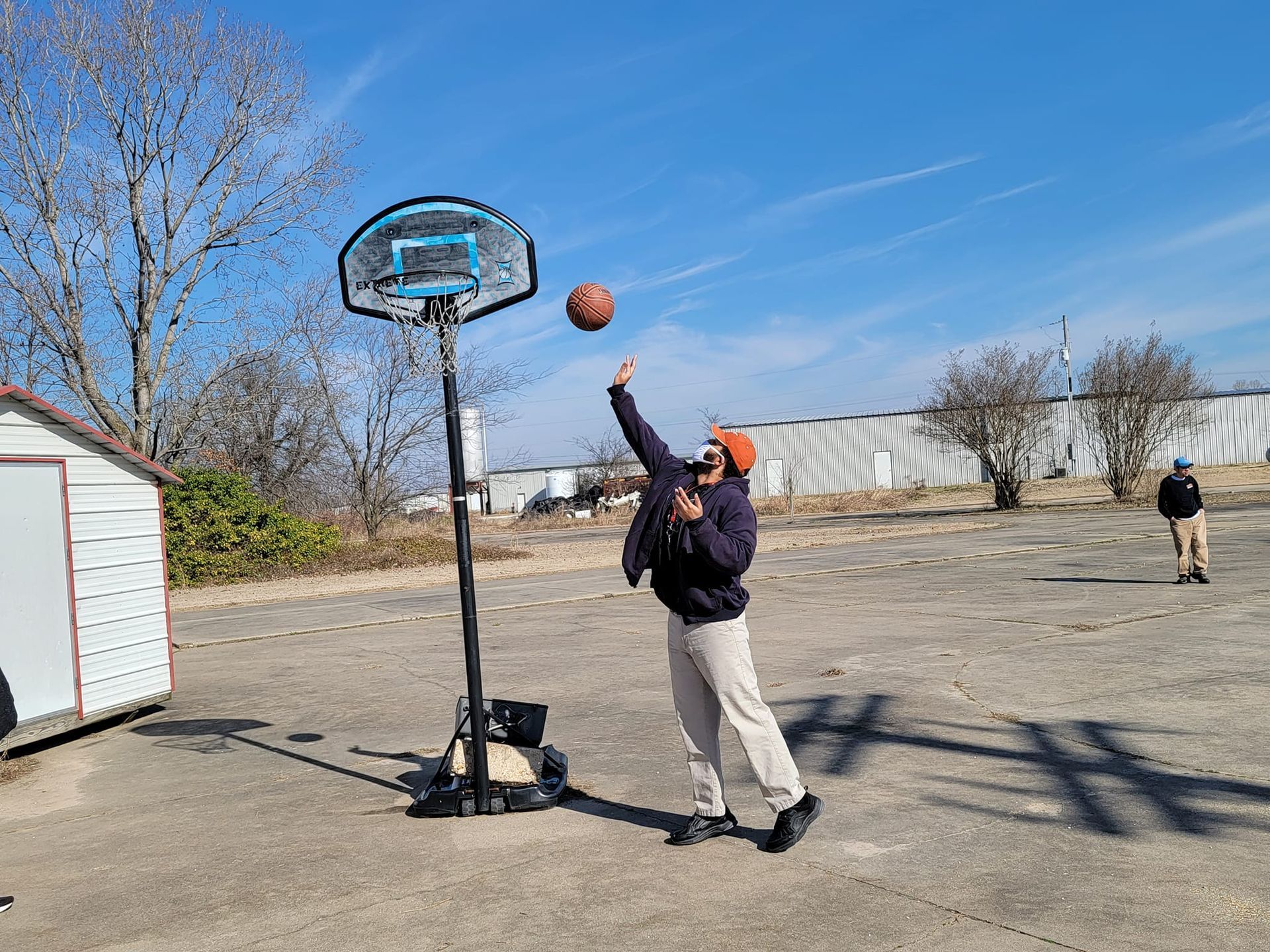 basketball court at doni martin center