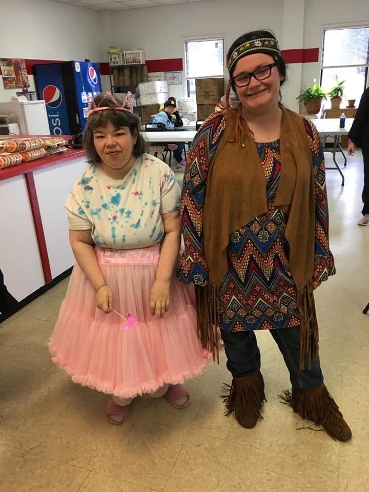 costume party at doni martin center