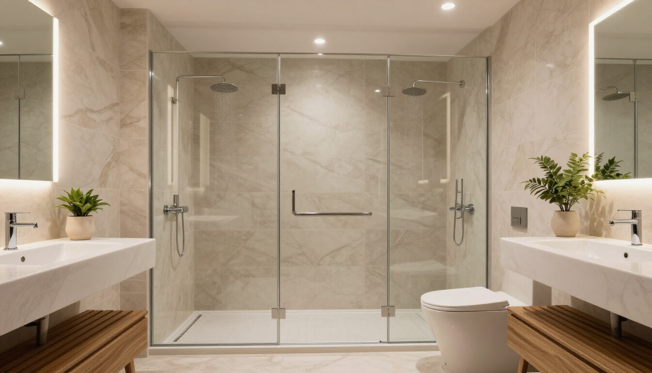 Luxury bathroom refurbishment