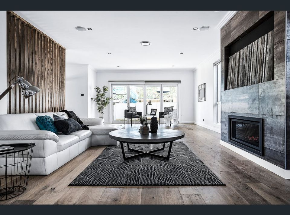 interior view of a living room