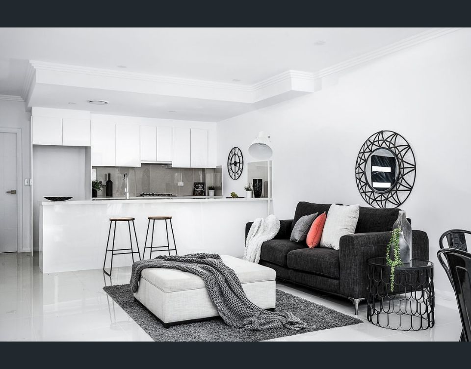 interior view of a living room