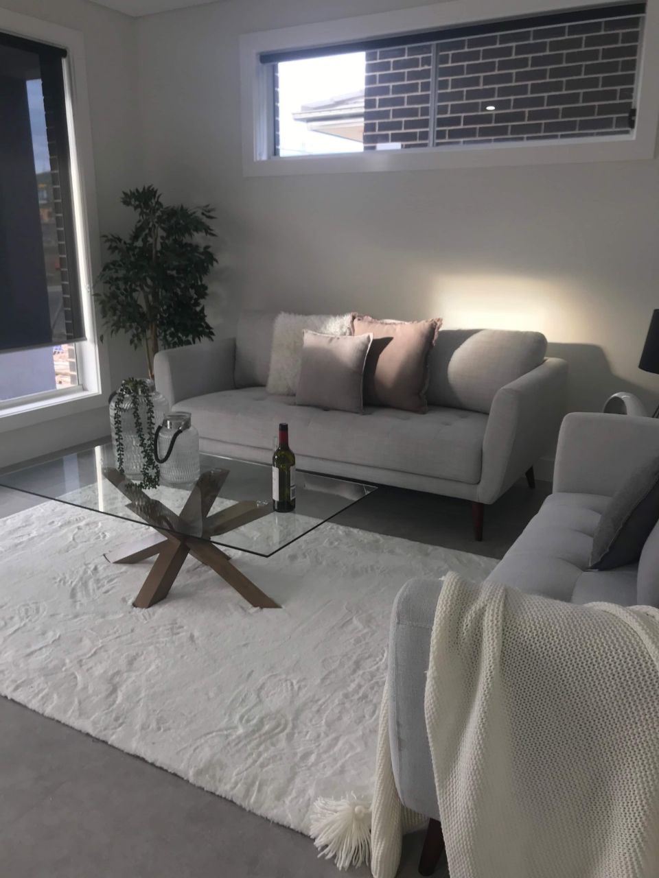 interior view of a living room