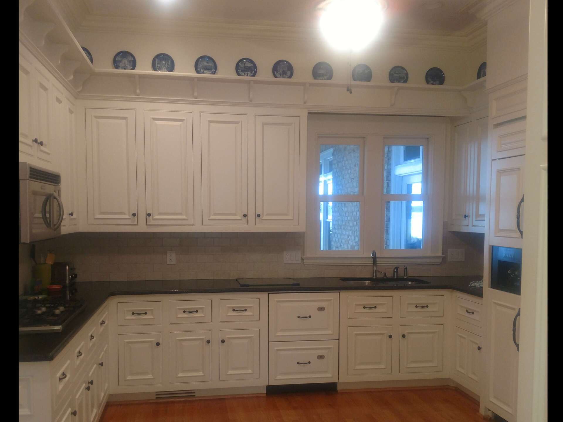 Kitchen White Cabinets — Winston Salem, NC — Brumfield Cleaning Company