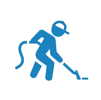 Cleaner With Hose Icon — Winston Salem, NC — Brumfield Cleaning Company Cleaner With Hose Icon — Winston Salem, NC — Brumfield Cleaning Company